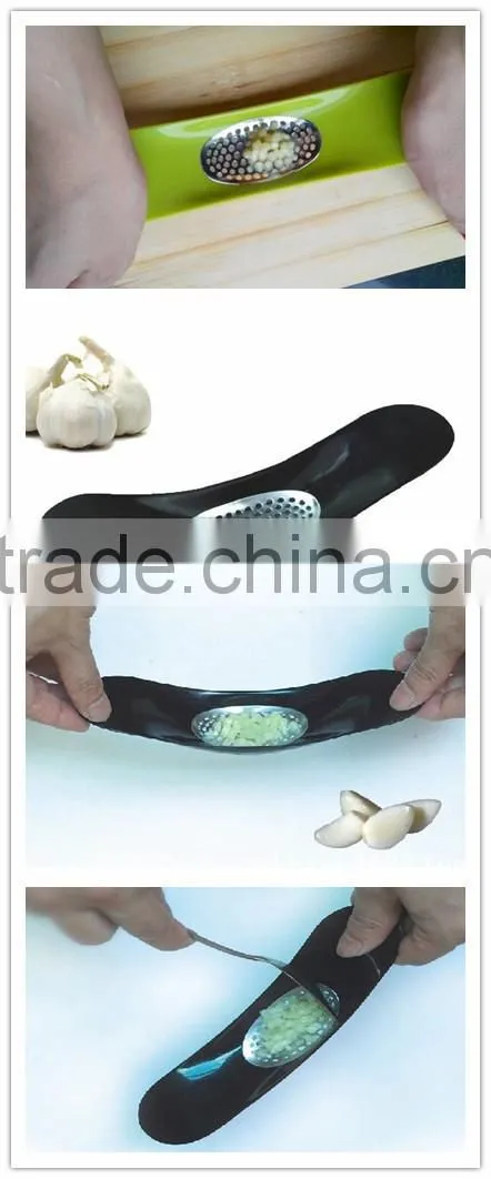 Promotional kitchen tool Garlic press/ Garlic crusher/ Garlic rocker