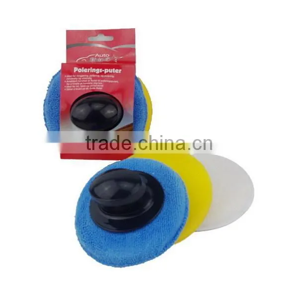 2017 microfiber wax applicator pad,wax applicator