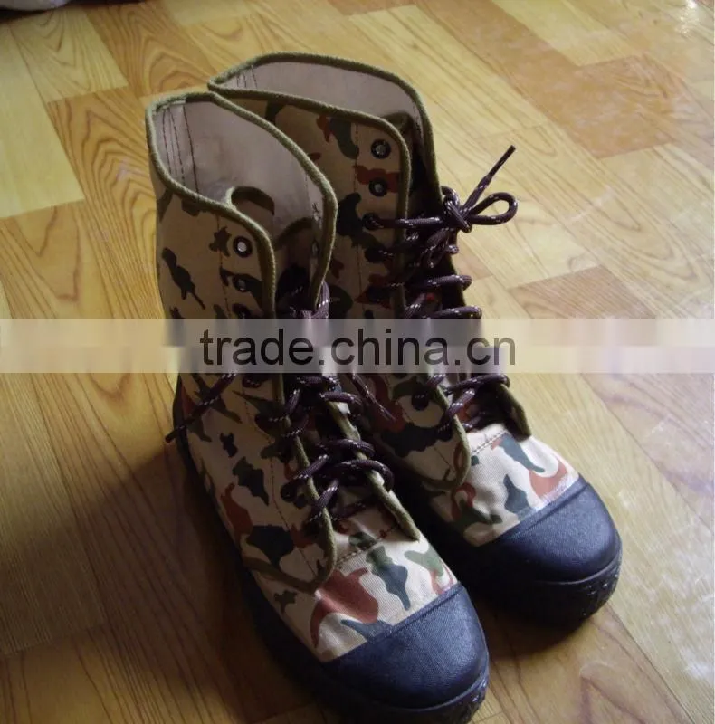 Camouflage Fire Fighting Boots