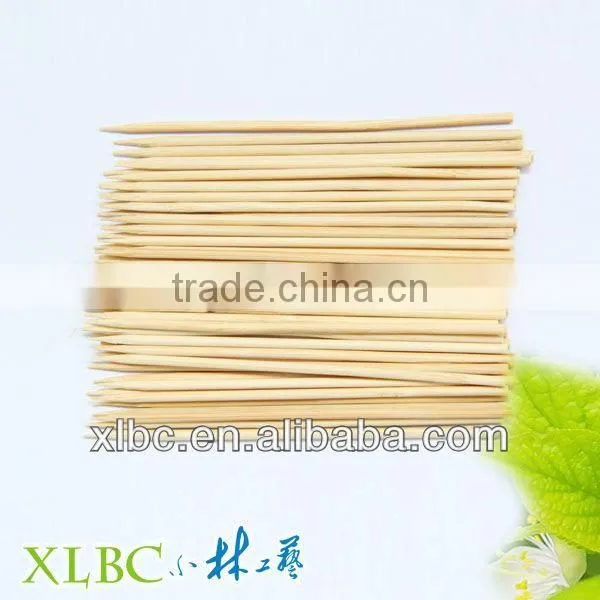 Round bamboo skewers