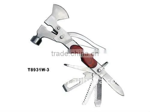 2014 new Life-saving hammer Mini tool/Mini hammer/Tool and equipment/Pocket hammer with axe T8931B