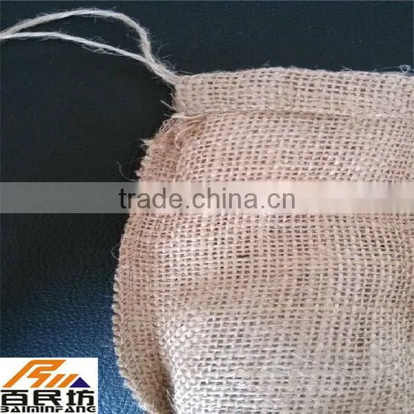 small jute sacks nature color