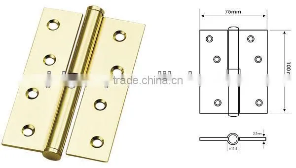 quickly moving lift-off hinge