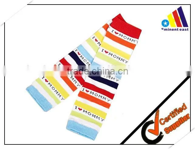 100% cotton baby boy girl anti-slip disposable baby leg warmer
