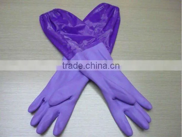 colored latex gloves