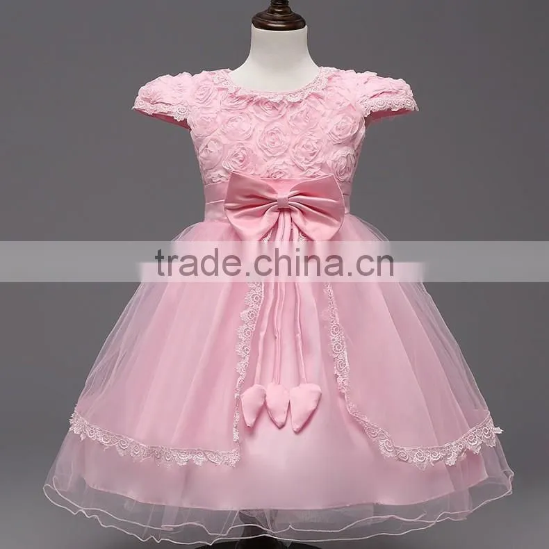 New Kids Girls Birthday Girl Dress Cute Sequin Sleeveless Vest Princess Lace Dress 11 color Baby Dresses For Girls Vestido