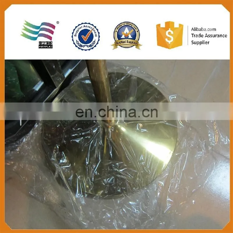 Indoor standing steel flag pole with base