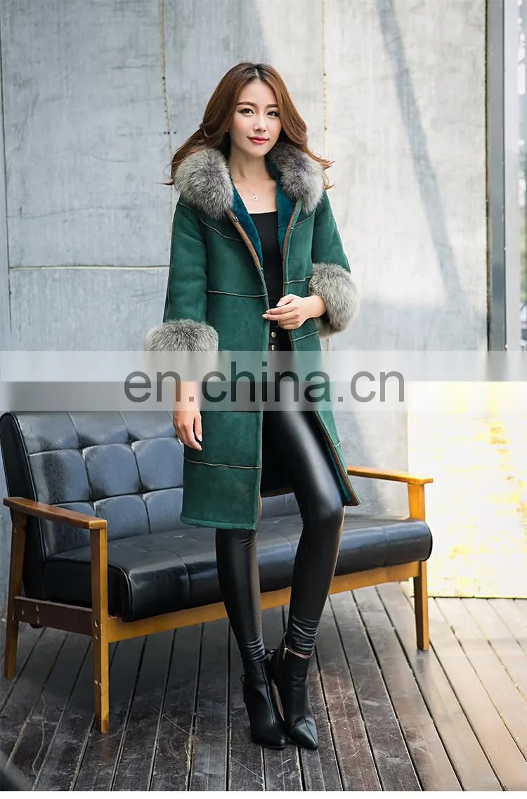 High Quality Fashion Custom Plain Genuine Leather Jacket Women Sheep Skin Jacket