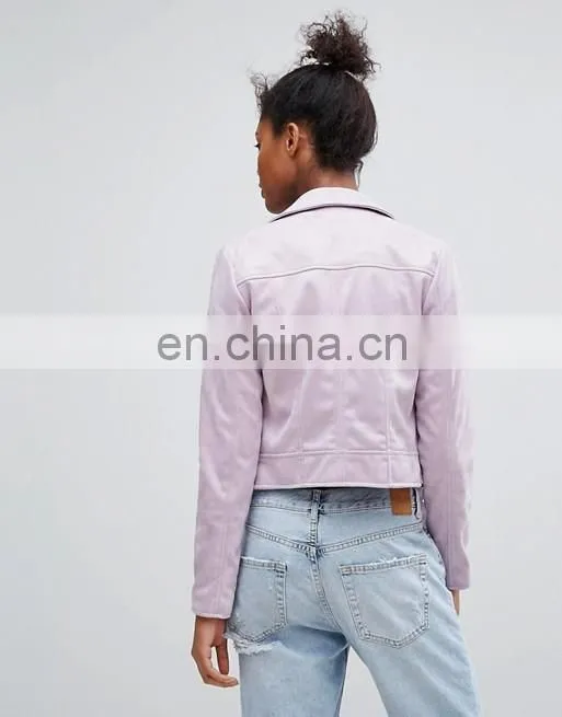 Female Custom Design Autumn Winter Plain Denim Short Jacket Coat Women 2016 denim jacket for women