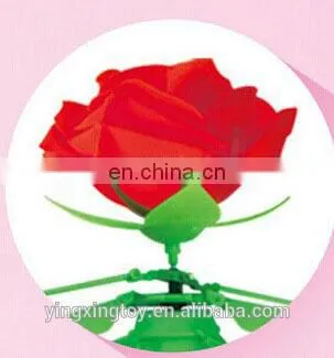 2014 hot sale rc flying toys hand sensor doll toy roses flower( three seconds to start )