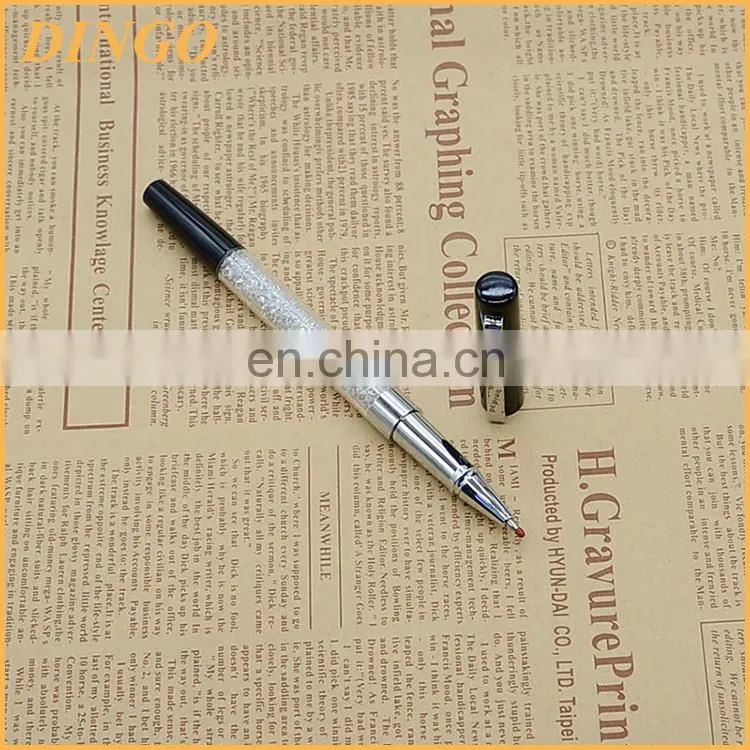 manufacture wholesales high quality custom logo metal ball pen advertising promotional crystal pen