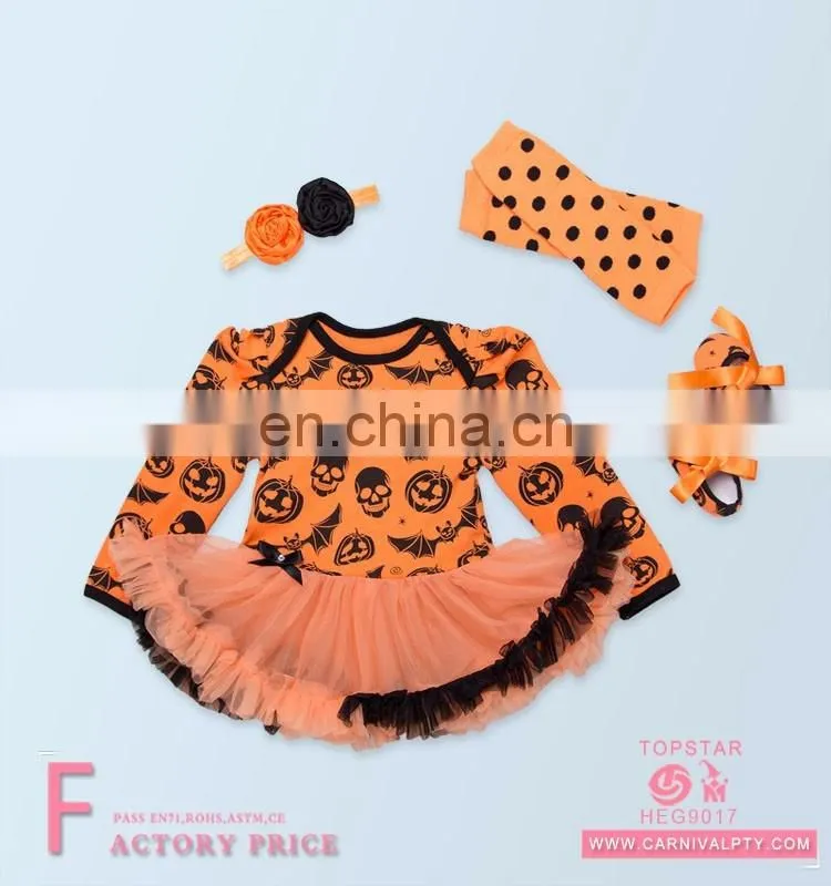 2017 summer baby Girls cotton birthday party dresses set china baby girl party dress