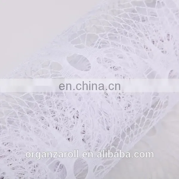 Party decoration fabric mesh tube netting material