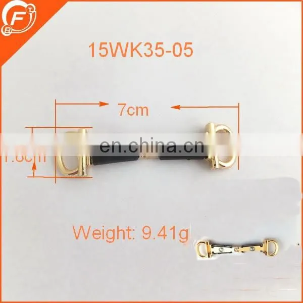 gold metal garment accessories for wholesale