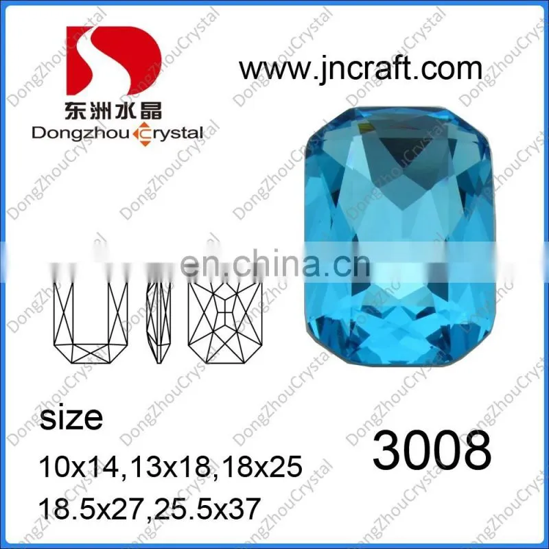 Crystal Vitrail Medium Jewelry Elements, Peach Heart Crystal Stones With Back Foiled