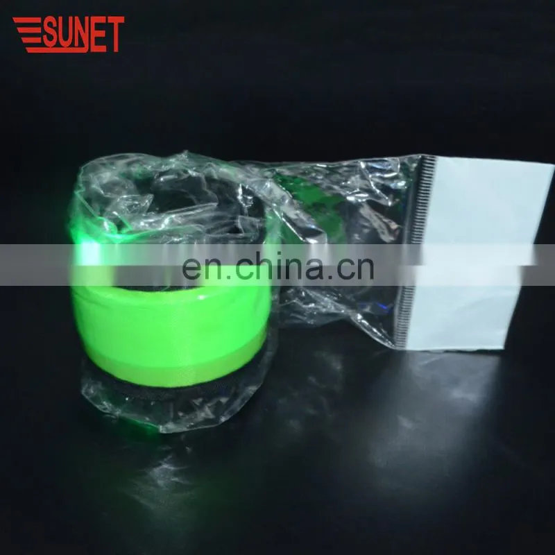 2018 Innovation Product Wholesale Sport Safety Snap Armbands led Slap Bracelets