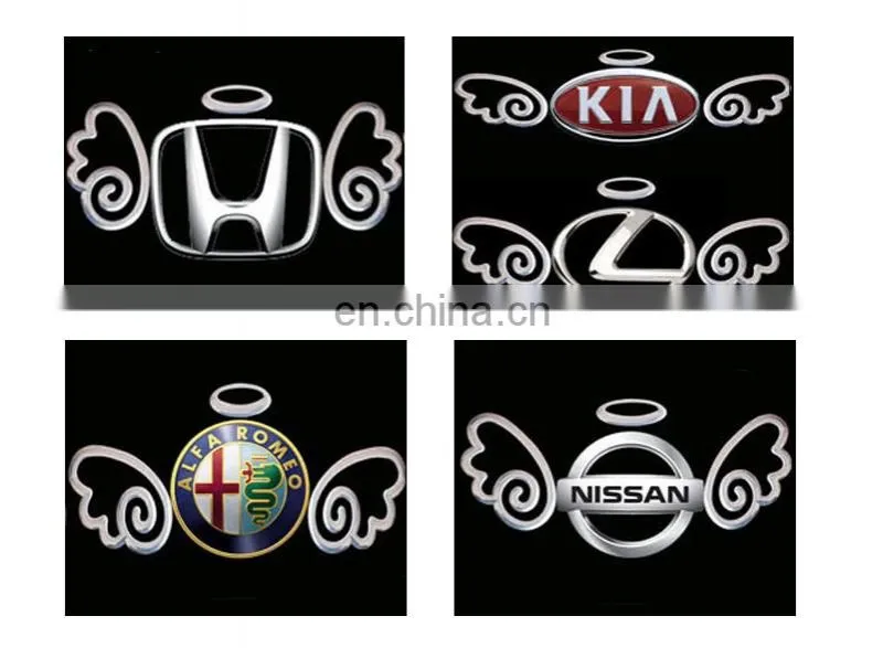 promotional DIY custom die cut self-adhesive PVC 3D chrome car sticker for car decoration