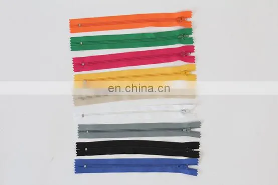 Mix Color Nylon Coil Zippers Tailor Sewing Tools Garment Accessories 9 Inch