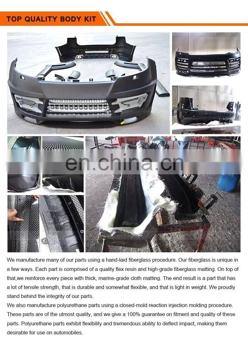 Auto Part Desigin For 11-14 Cayenee 958 HM EVO Style Body Kit fender flares body parts