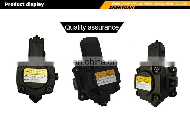 VPKC-F26-A1-01 Direct factory price KCL type Hydraulic vane blade pump