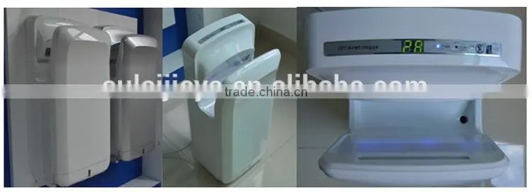 high quality ABS plastic uv light hand dryer for bathroom