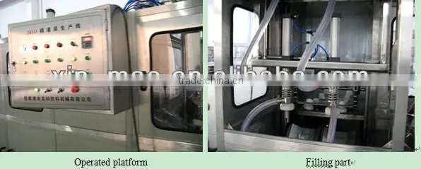 Full automatic 5 gallon bottled water filling machine in hot sales