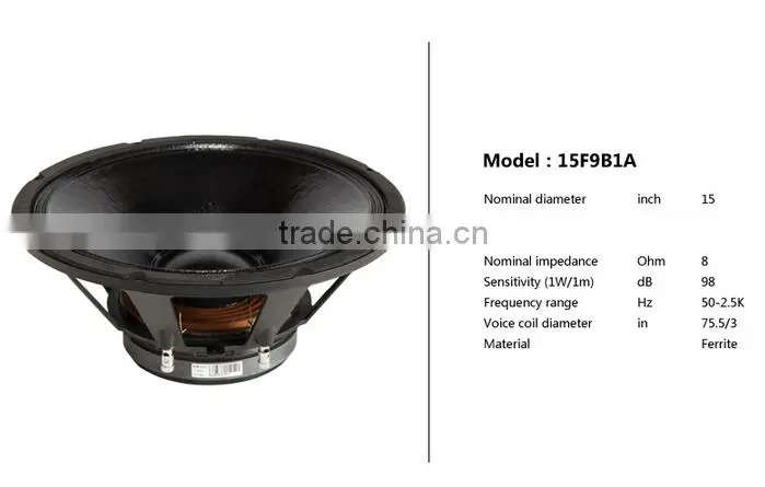 martin AQ15, 15 inch passive 2-way full range loudspeaker, professional speaker