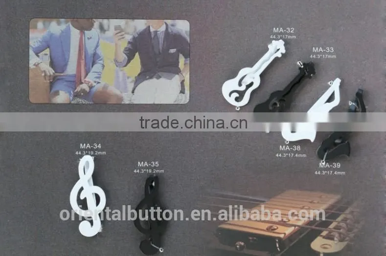 fashion leaf shape lapel pin
