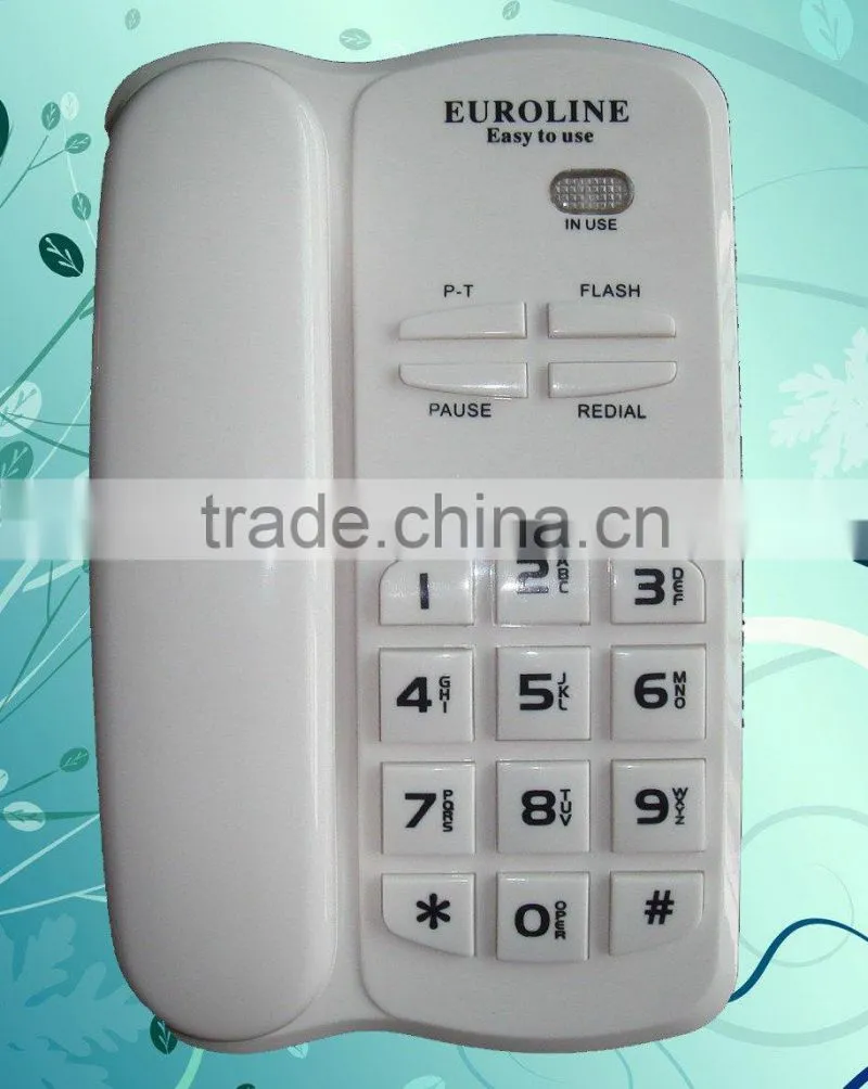 corded telephone with European standard