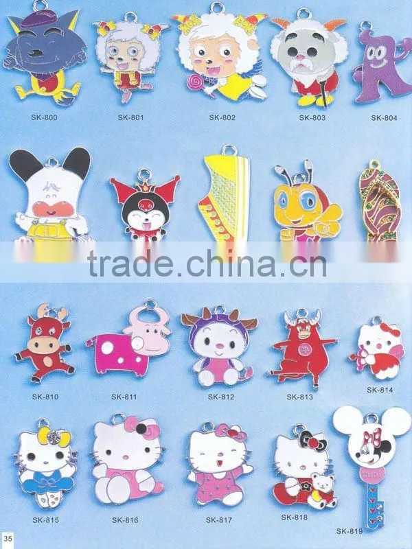 DIY rhinestone pendant charm ( product catalog 31-35)