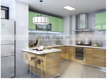 2016 years hot sale melamine color cheaper kitchen cabinet