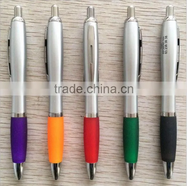 The most popular plastic ball pen with metal clip