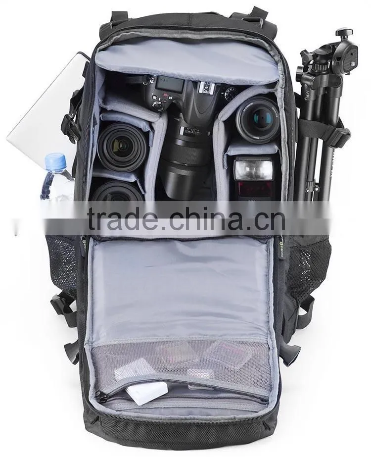 Extra Large Camera/Laptop Travel Backpack Gadget Bag,Camera storage case