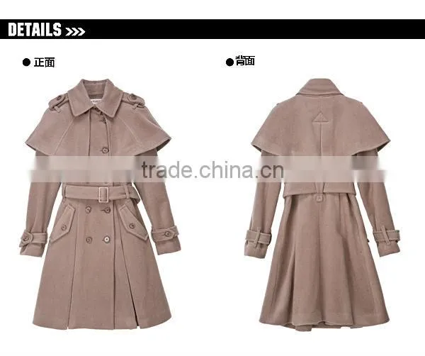 2013 latest design fashion women winter coat