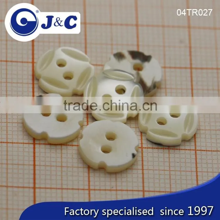 J&C Trocas shell buttons for fashion shirt.TR027,028