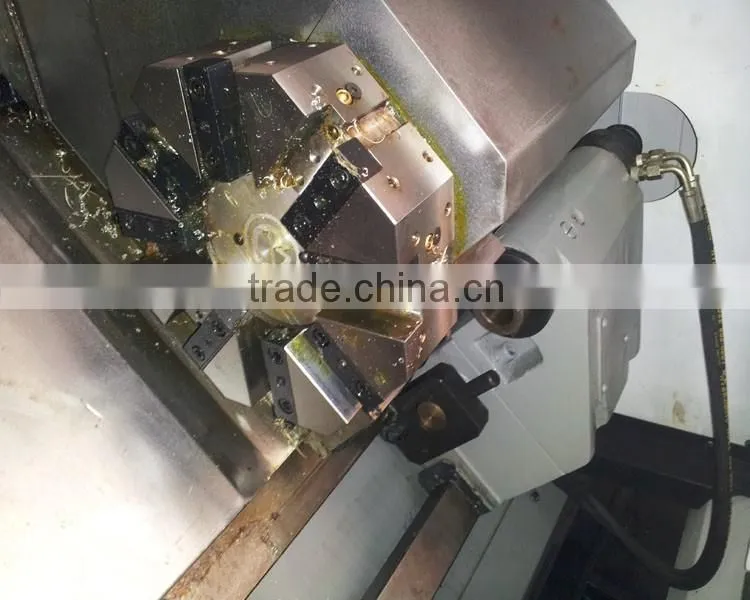 High Precision CNC Lathe Machine, CNC Turning Lathe Price CKX400L with 8/12 station tool turret 8" hydraulic chuck from china