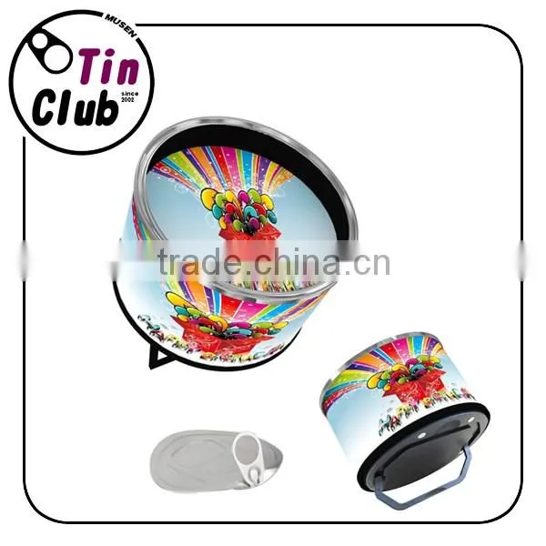 round can shaped magnetic photo frame
