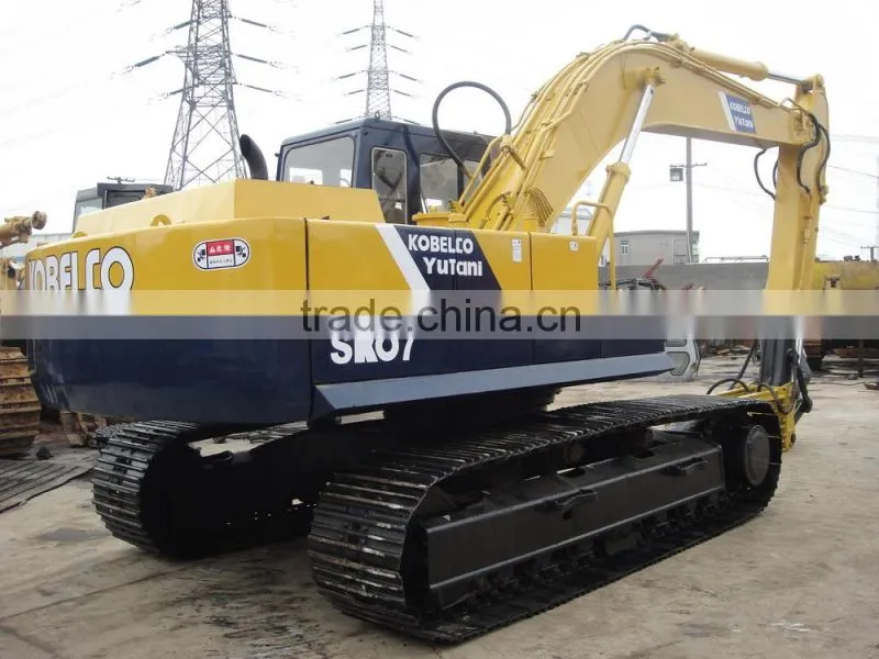 Hot! Kobelco SK07-Used Good Working Condition Excavator Kobelco SK07 with Hammer For Sale