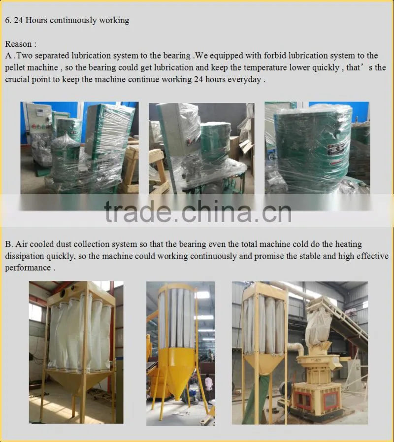 centrifugal efficient wood pellet mill and wood pellet production line hot exported to russia