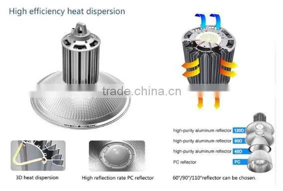 2015 big sale warehouse/ factory high lumen high bay, industrial high bay led light, 150w LED high bay lamp