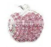 Jewelry Apple USB Flash Drive,Diamond USB Disk