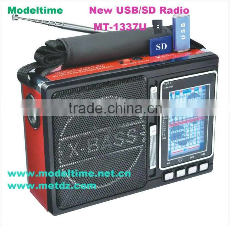 Factory directly portable multi band radio