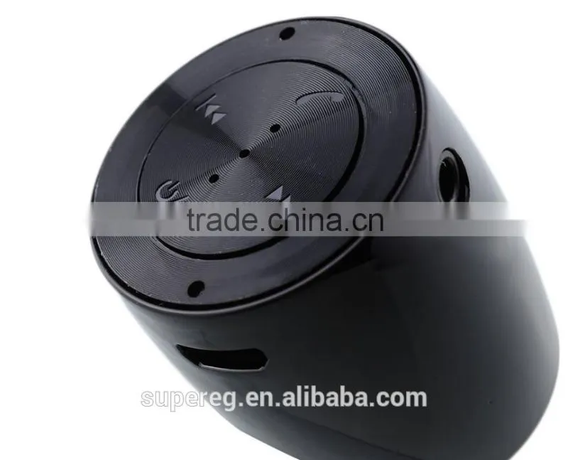 high-quality Mini Black Fashionable Portable Bluetooth Rechargeable Keychain Speaker Excellent Sound