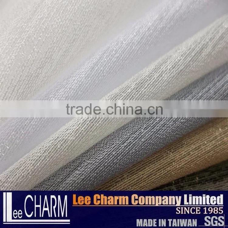 Polyester Nylon Slub Organza Tulle Fabric