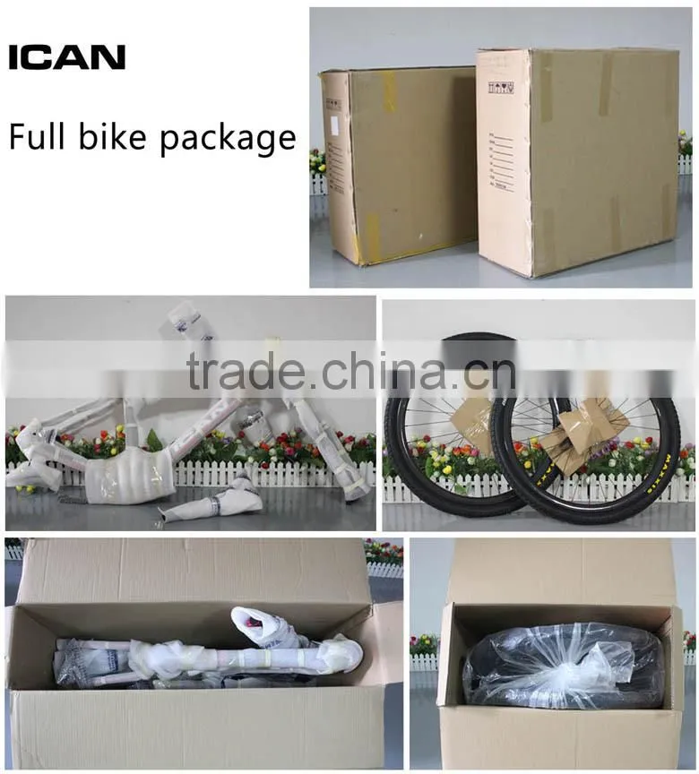 2016 IMUSTBIKE 26er suspension fork fat bike carbon bike SN01 with New Design