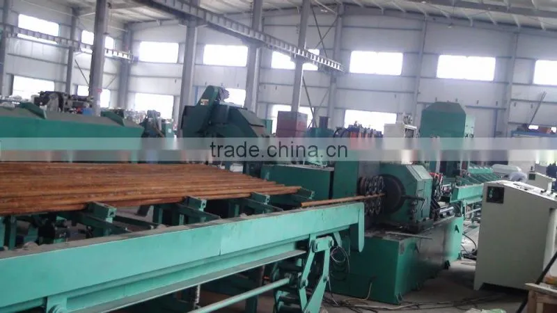 metal round bar peeling straightening machine