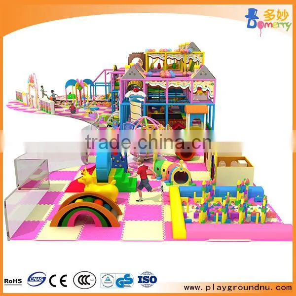 Top quality top service field assembly candy theme indoor games kids play