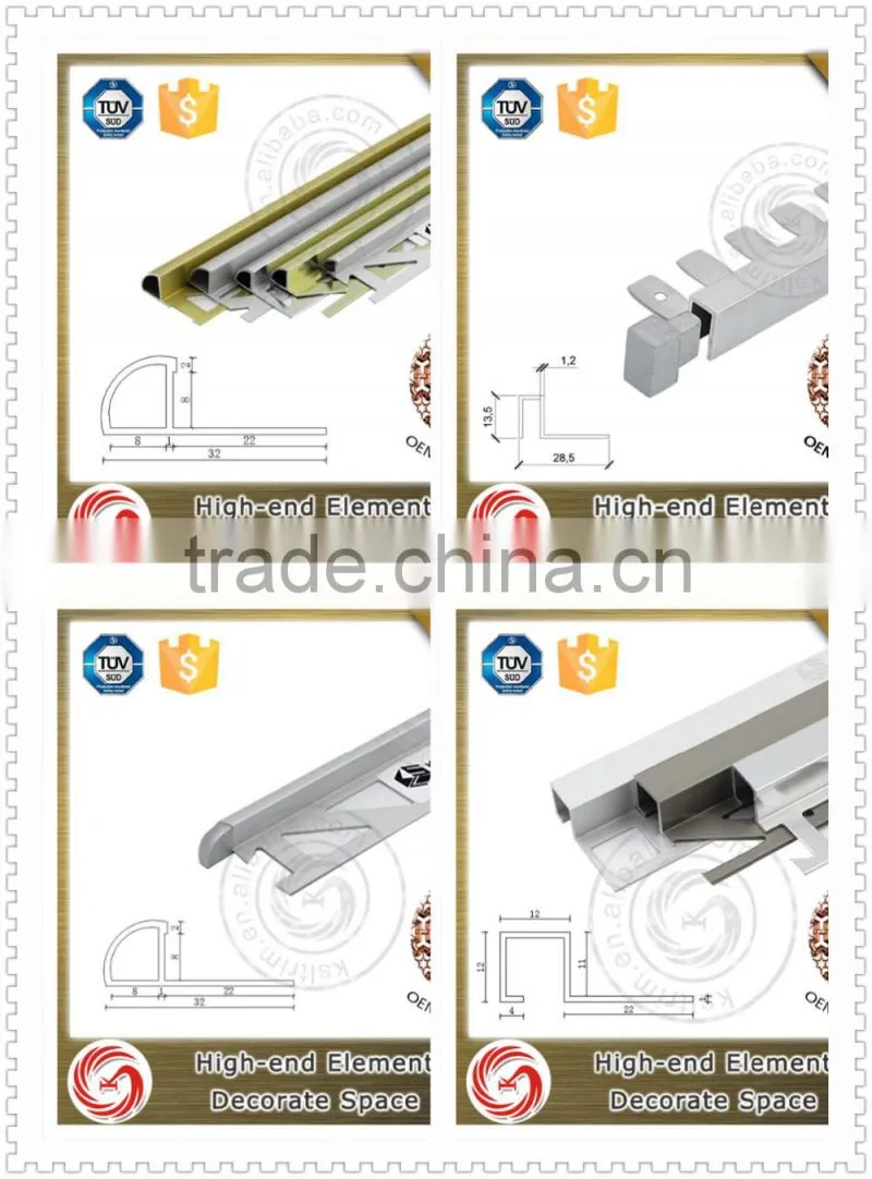 KSL BIG SALE KSL 8mm Polished Chrome Tile Trim