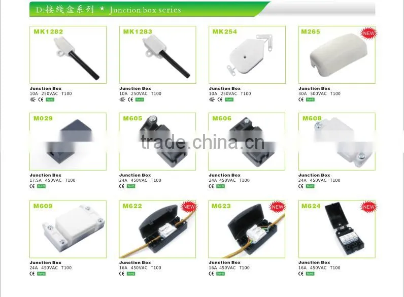 good quality made in china alibaba IP20 plastic enclosure