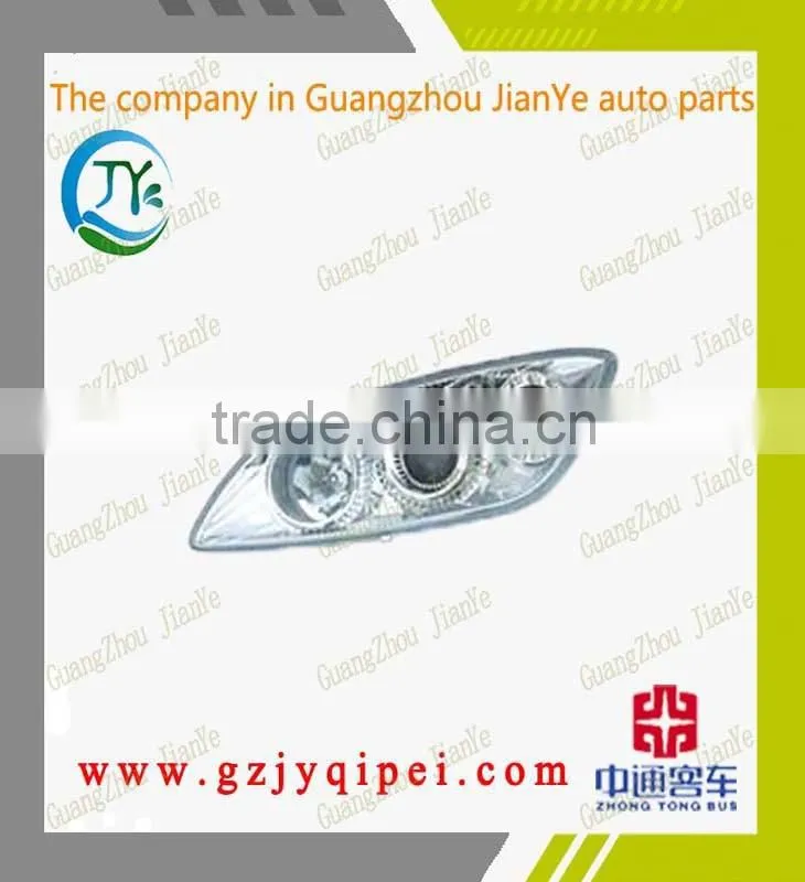Auto spare parts size 560*250 zhongtong bus front light, best headlamps headlights